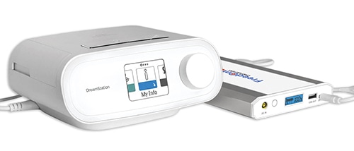 Freedom V2 CPAP Battery with Respironics DreamStation