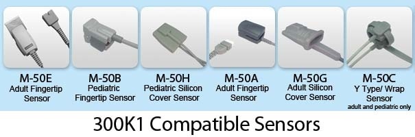 300K1 Compatible Pulse Oximeter Sensors