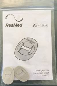 Headgear Clips for AirFit P10 Nasal Pillow Mask