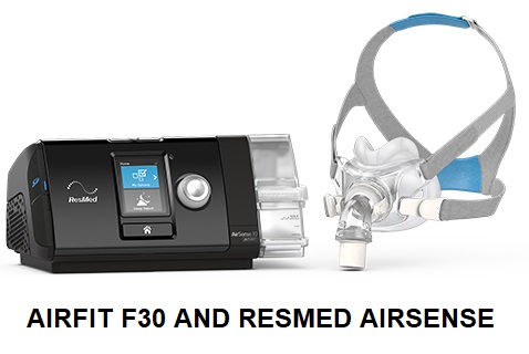 Resmed Airfit F30 and Airsense 10